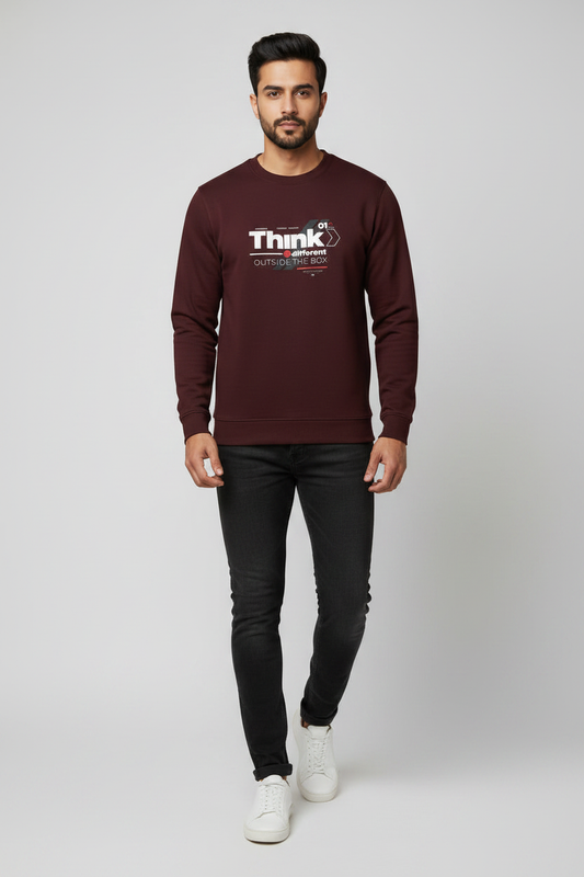Walking Front Maroon
