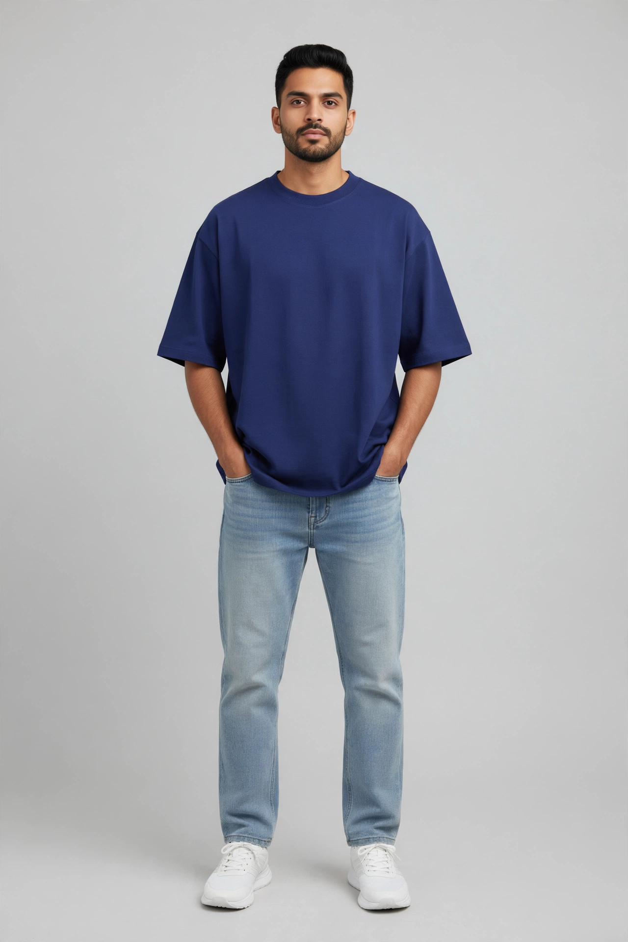 Multo color Oversize Plain tees
