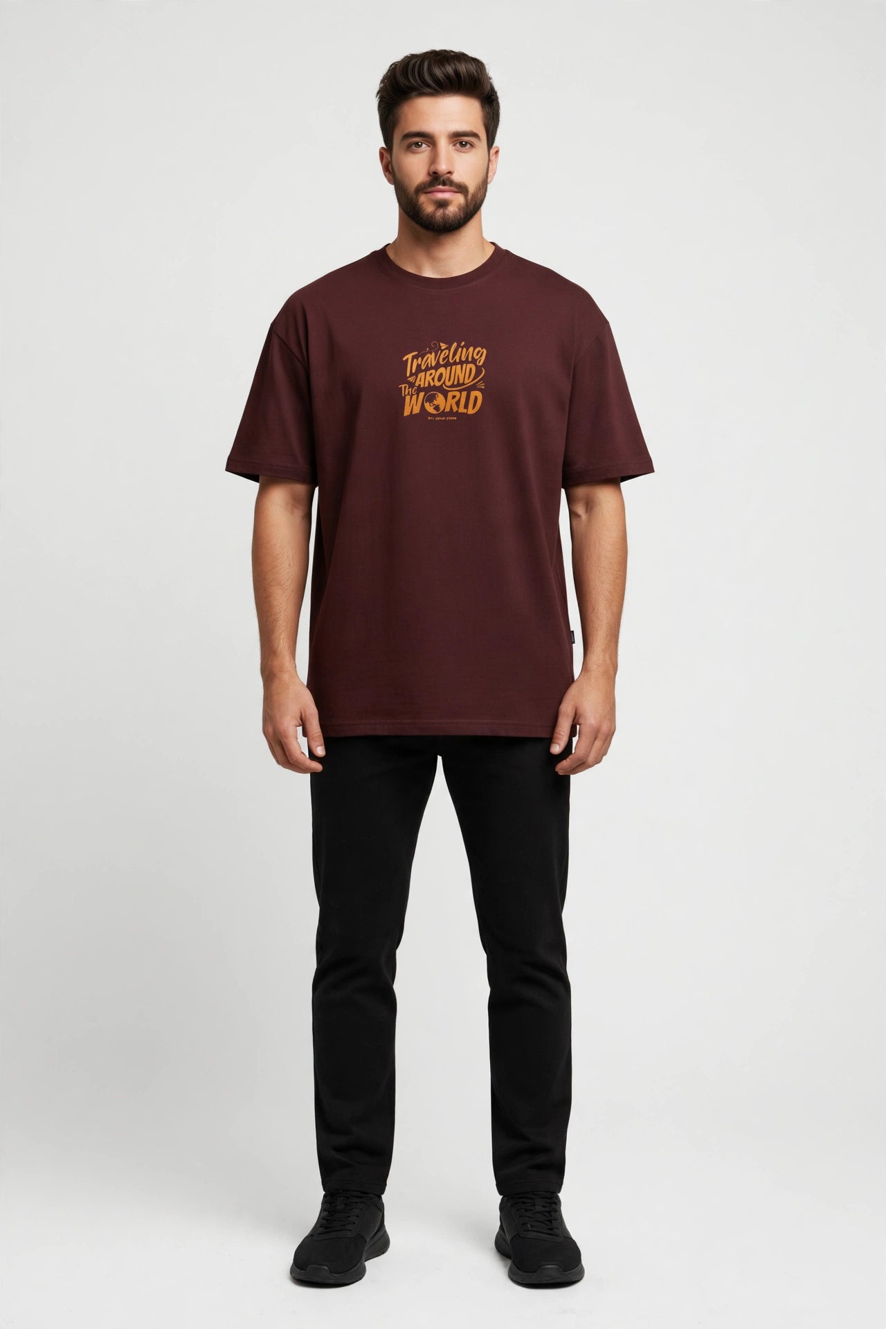 Travel Around The worldCrew T-Shirt