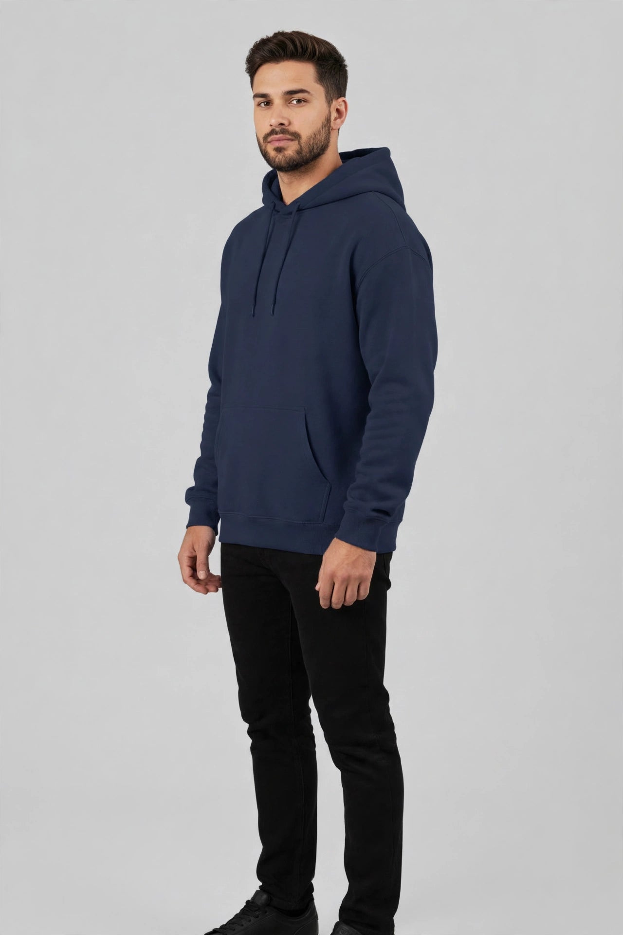 Sailing Print Unisex Terry Pullover Hoodie