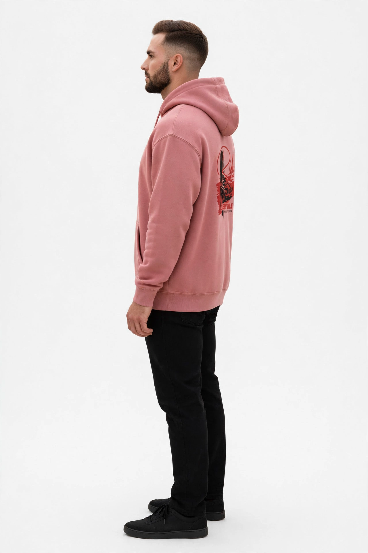Ride Every Mile Hoodie – Premium 300 GSM Cotton Hoodie