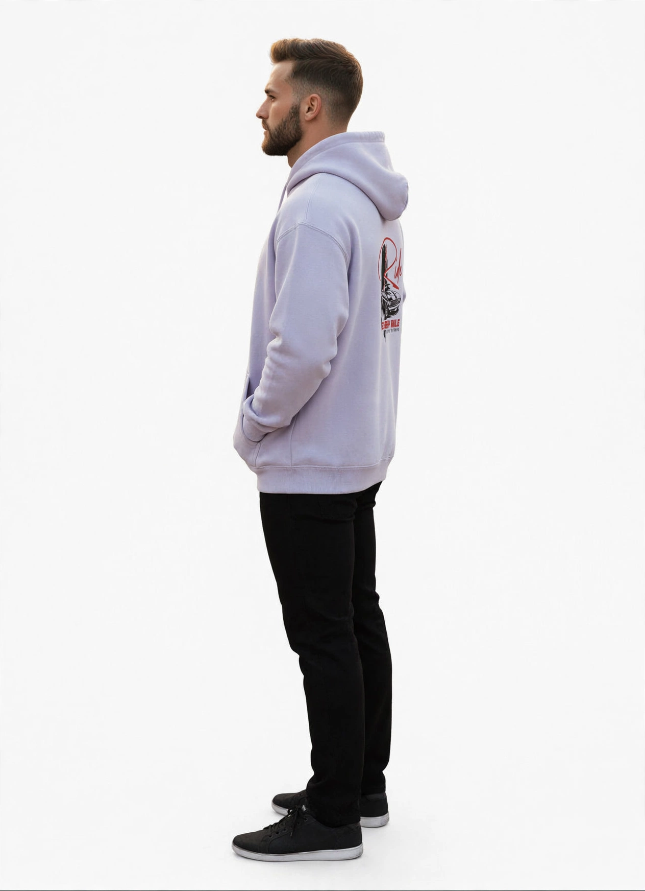 Ride Every Mile Hoodie – Premium 300 GSM Cotton Hoodie