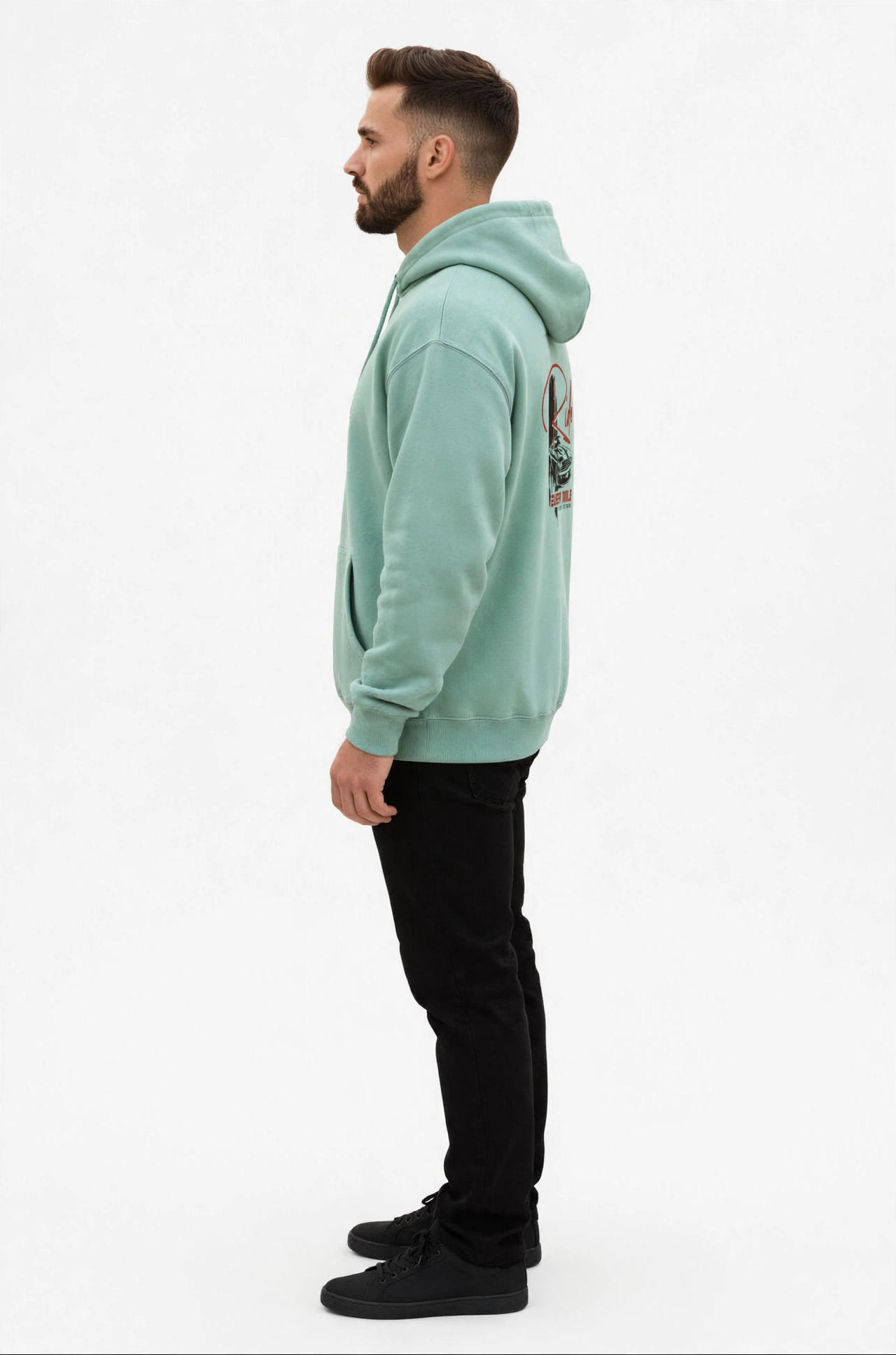 Ride Every Mile Hoodie – Premium 300 GSM Cotton Hoodie