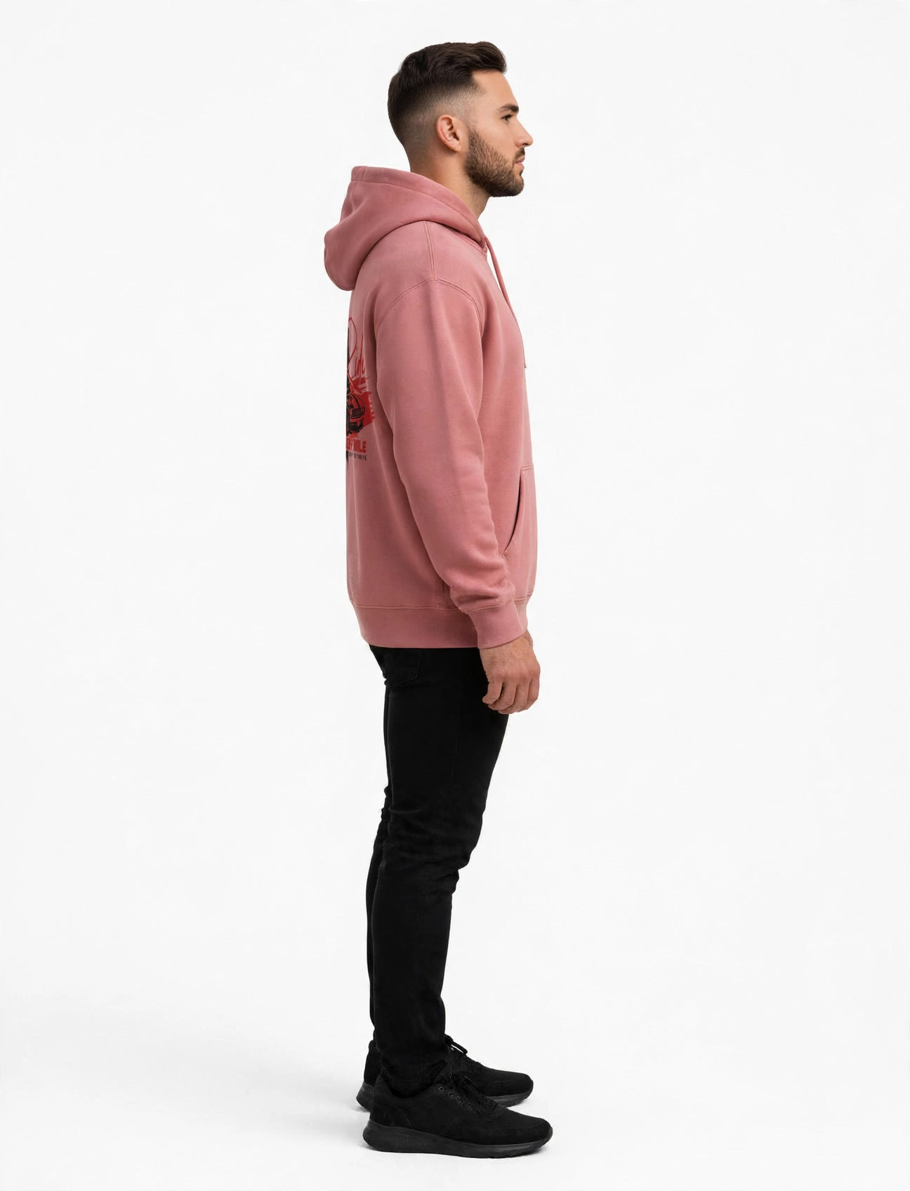 Ride Every Mile Hoodie – Premium 300 GSM Cotton Hoodie
