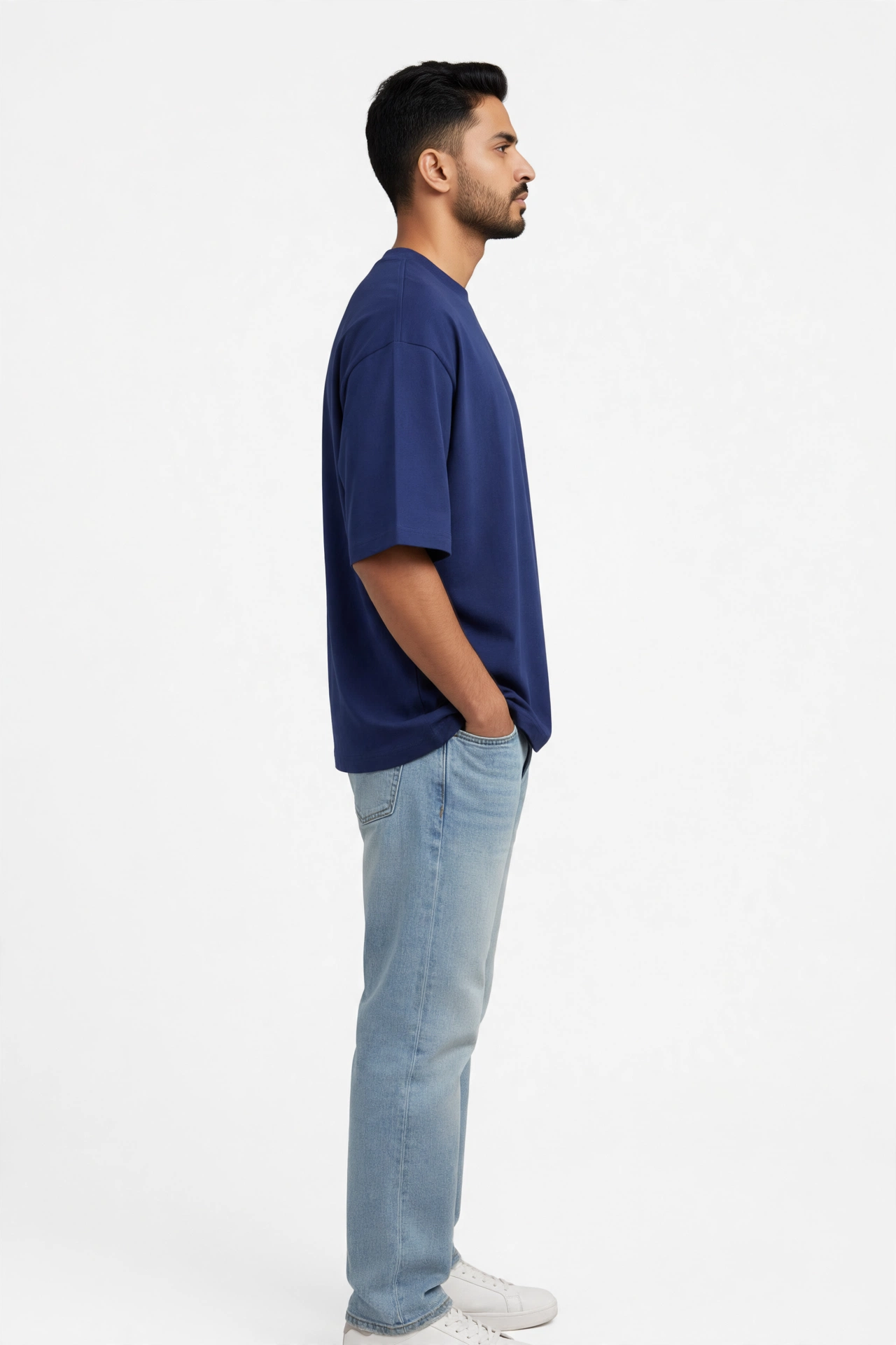 Multo color Oversize Plain tees