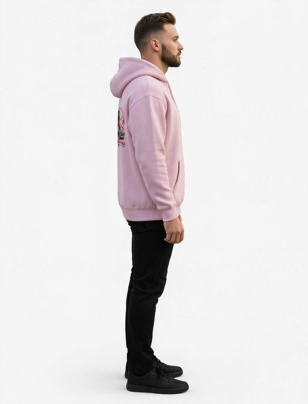 Ride Every Mile Hoodie – Premium 300 GSM Cotton Hoodie