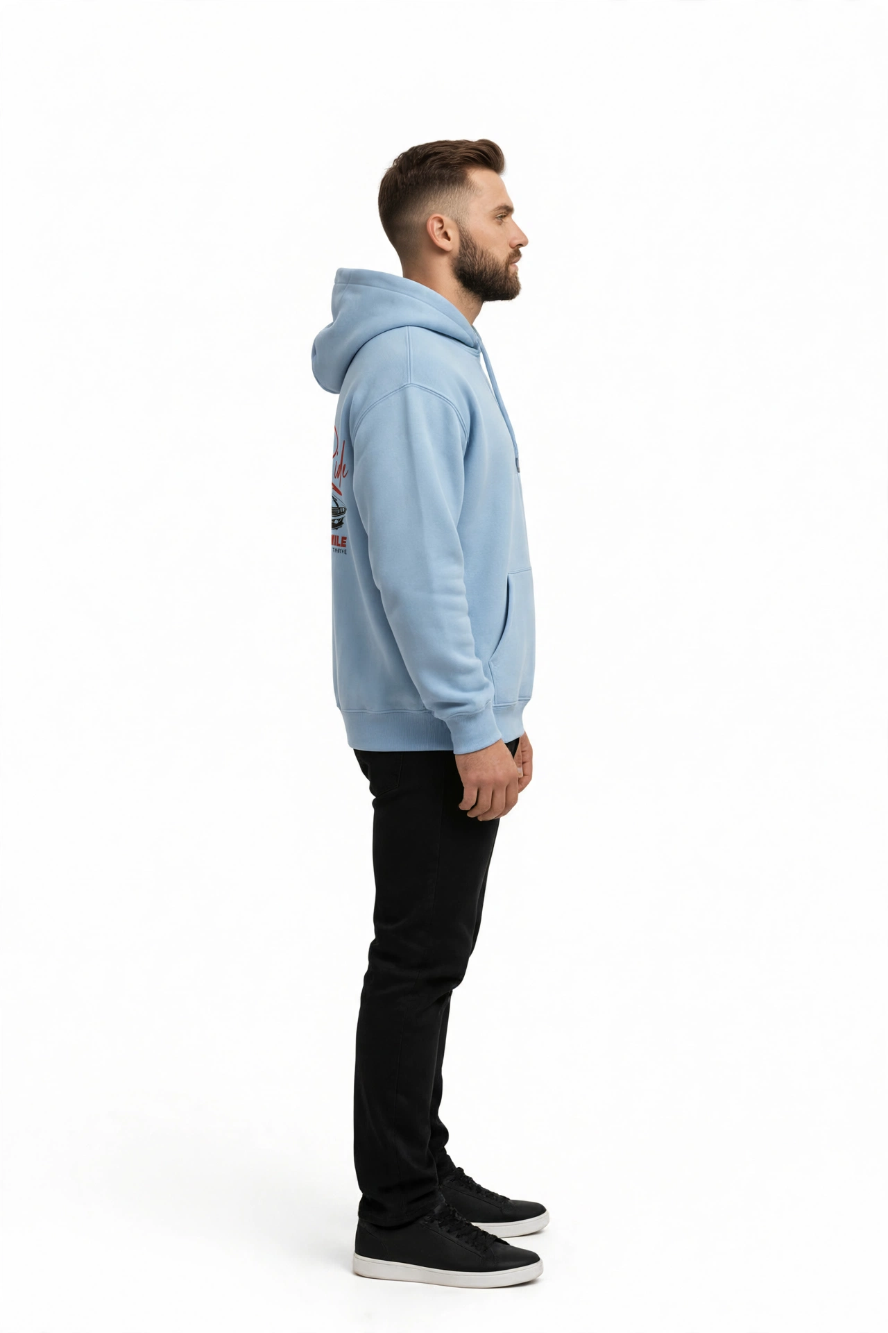Ride Every Mile Hoodie – Premium 300 GSM Cotton Hoodie