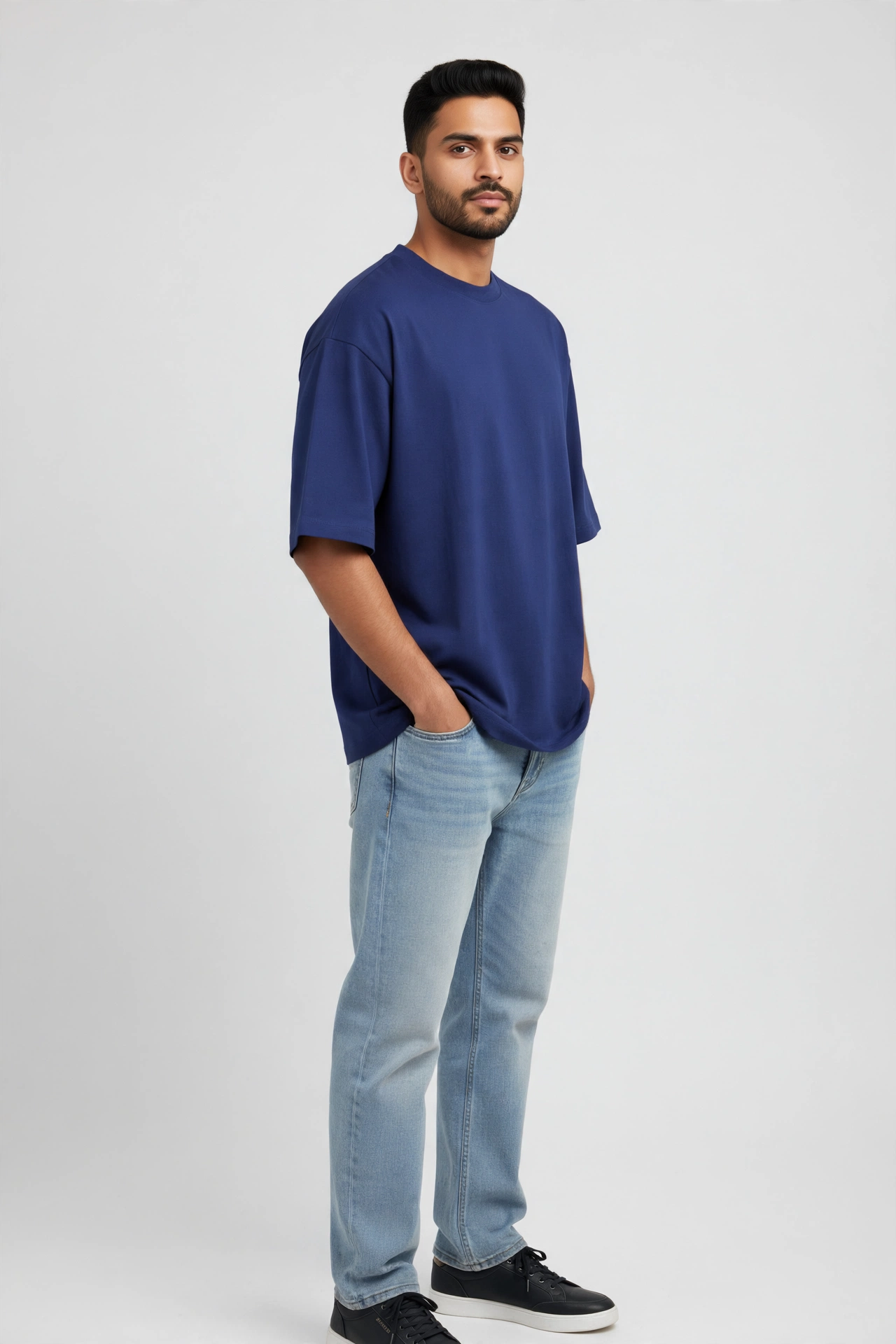 Multo color Oversize Plain tees