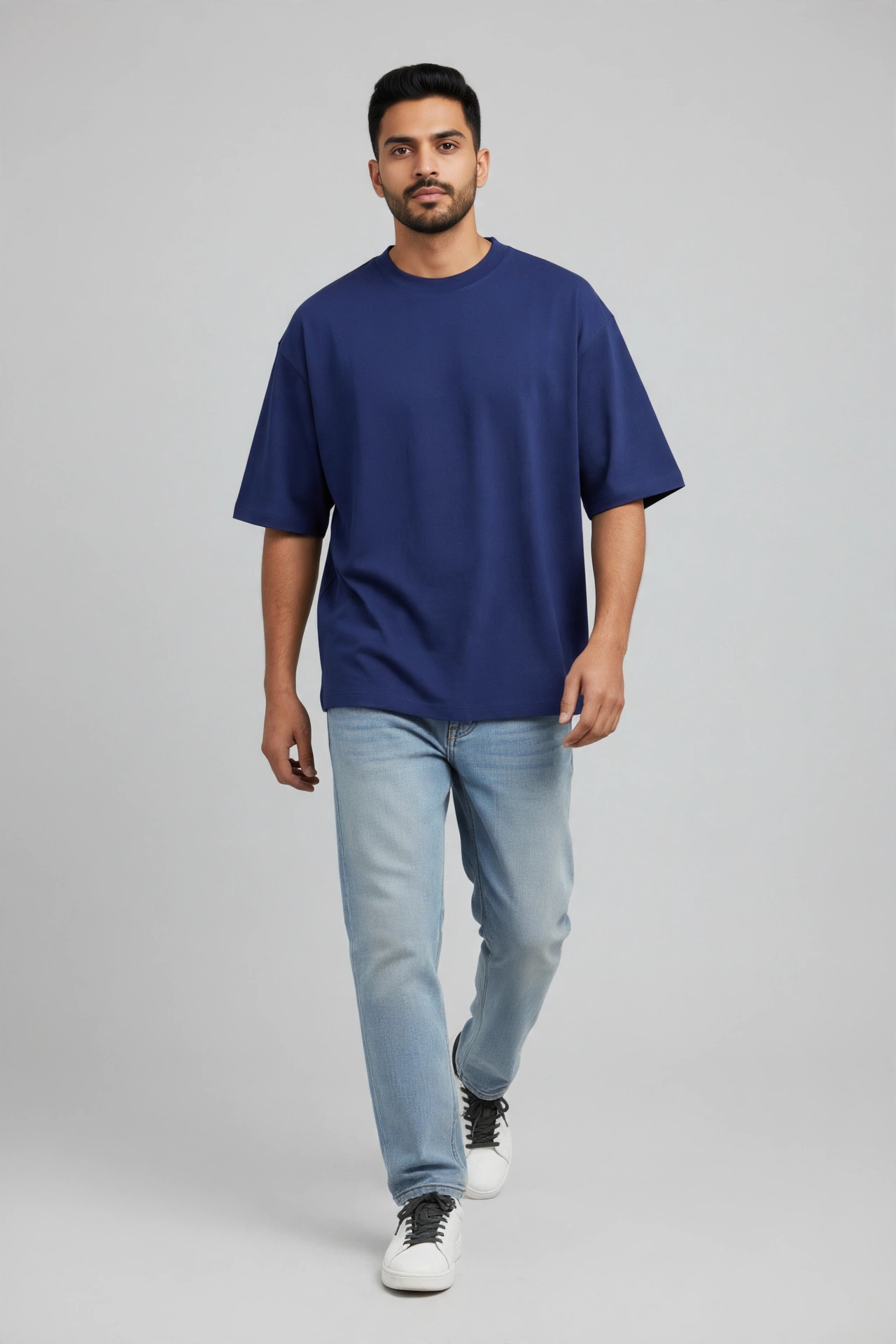 Multo color Oversize Plain tees