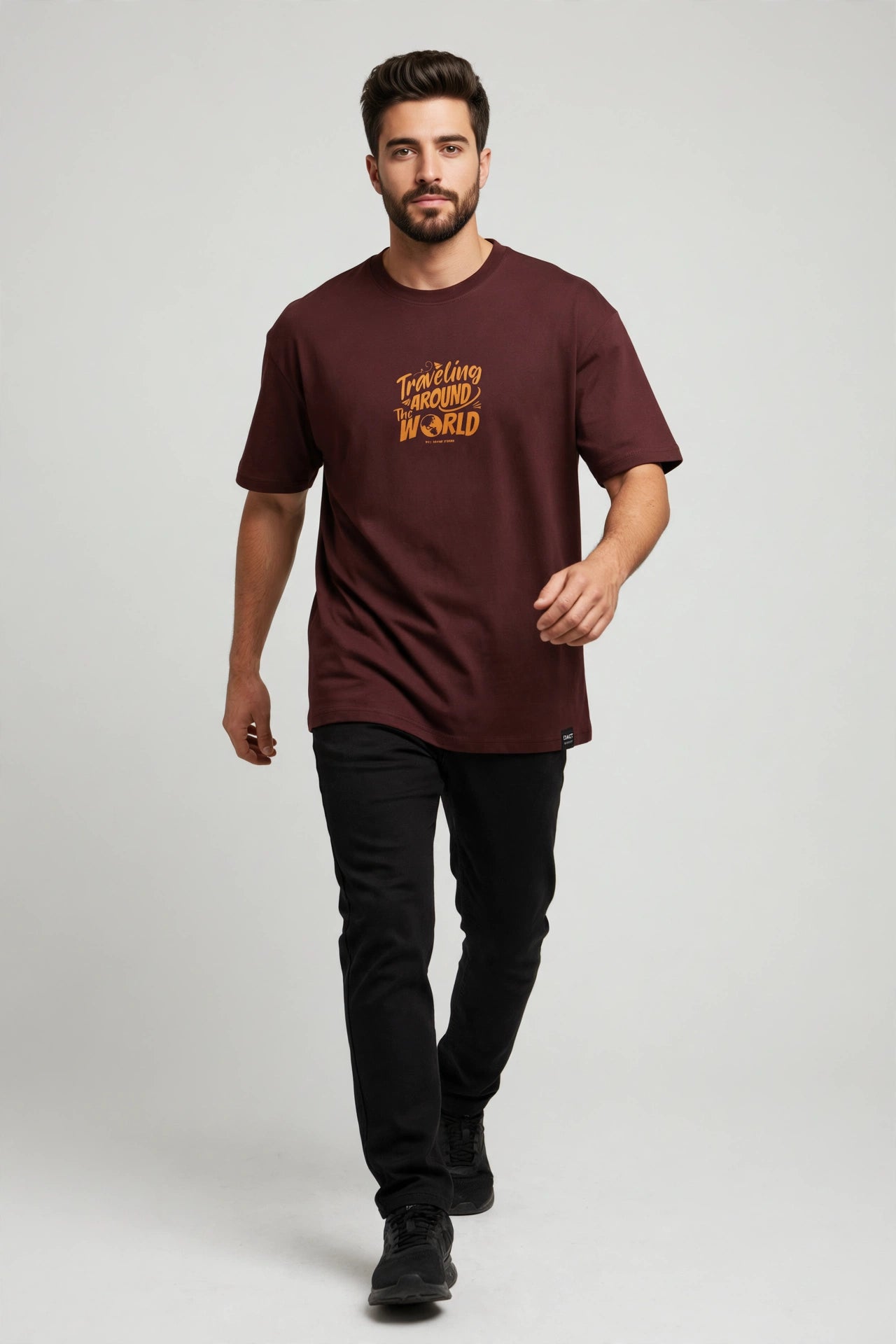 Travel Around The worldCrew T-Shirt