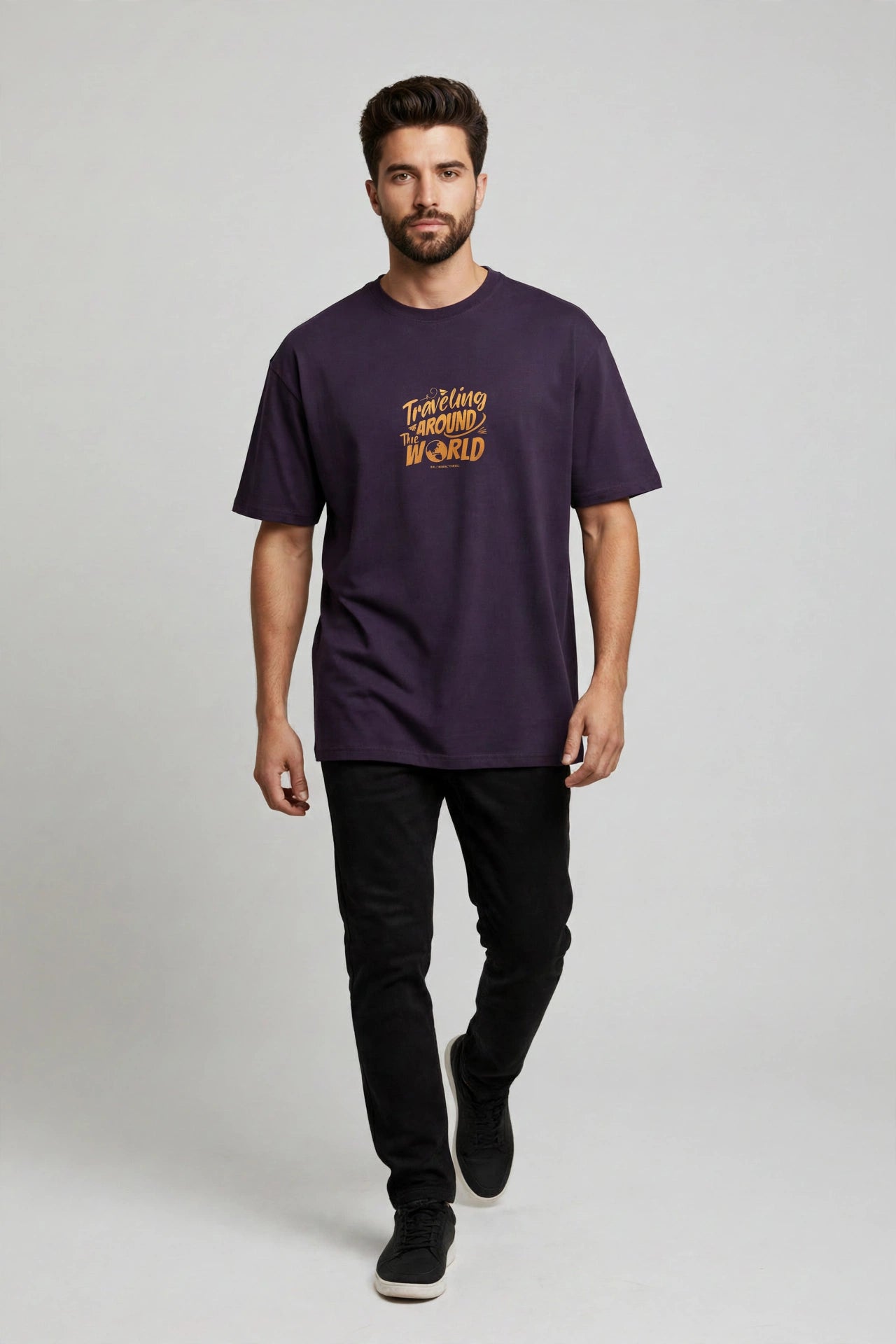 Travel Around The worldCrew T-Shirt