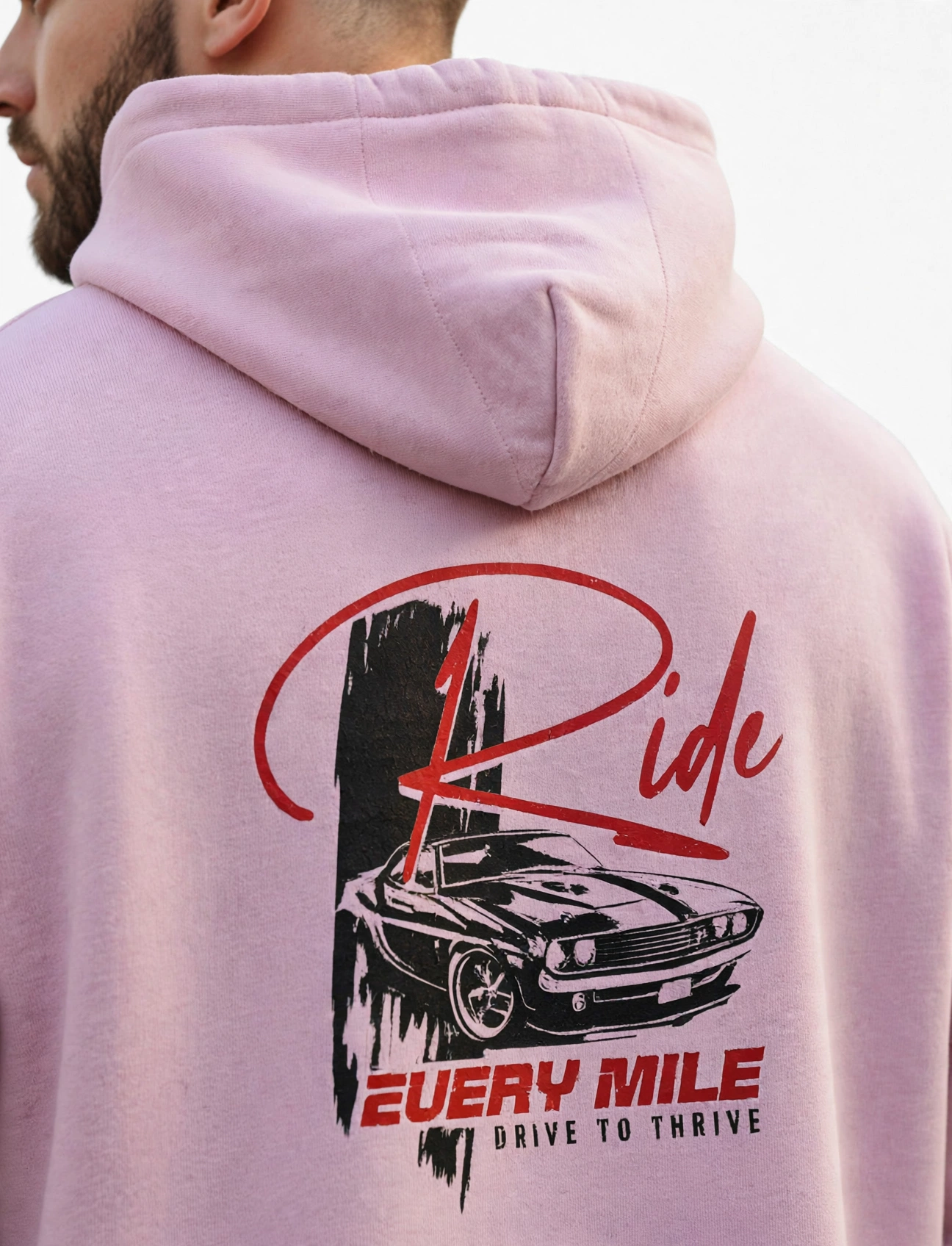 Ride Every Mile Hoodie – Premium 300 GSM Cotton Hoodie