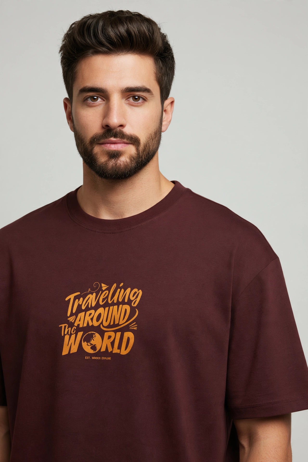 Travel Around The worldCrew T-Shirt