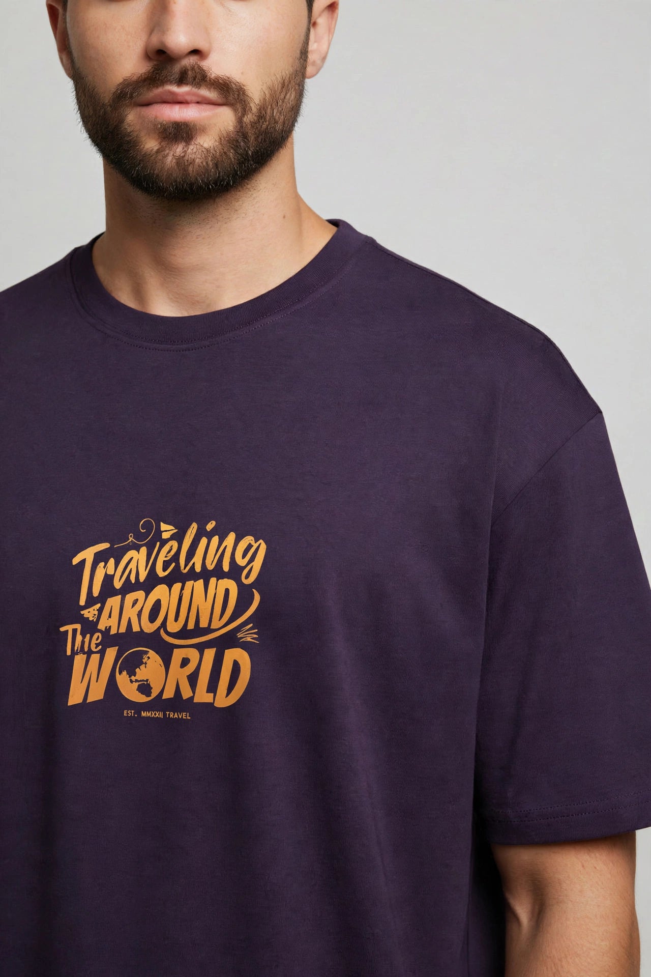 Travel Around The worldCrew T-Shirt
