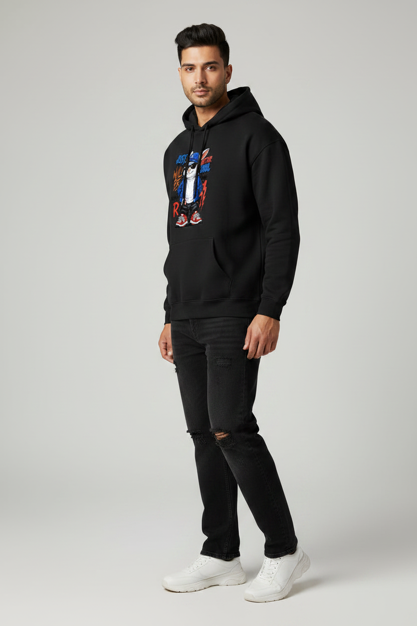 45 Front Left - Black