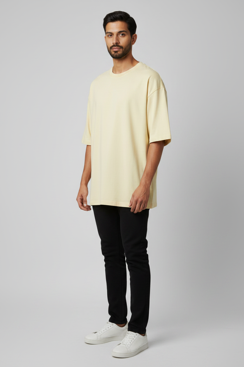 45° Front Left – Butter Yellow
