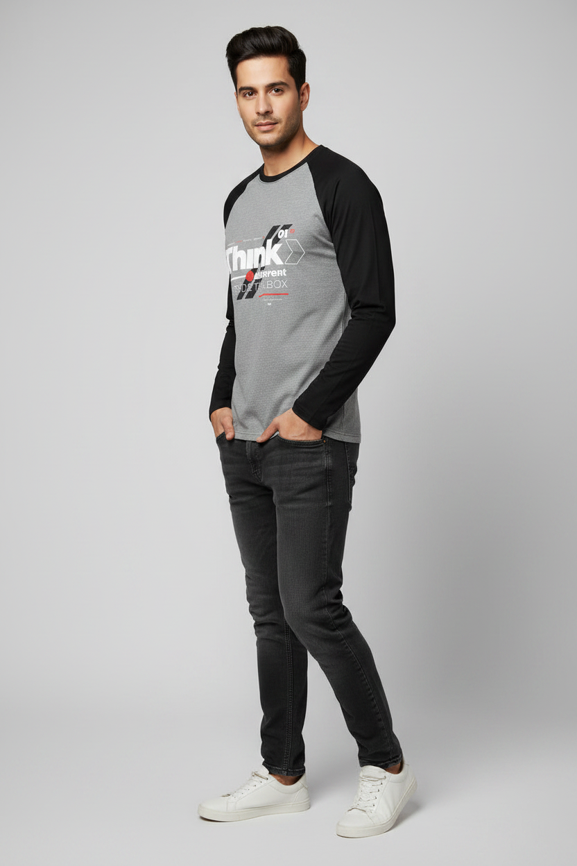 45 Front Left - Charcoal Melange