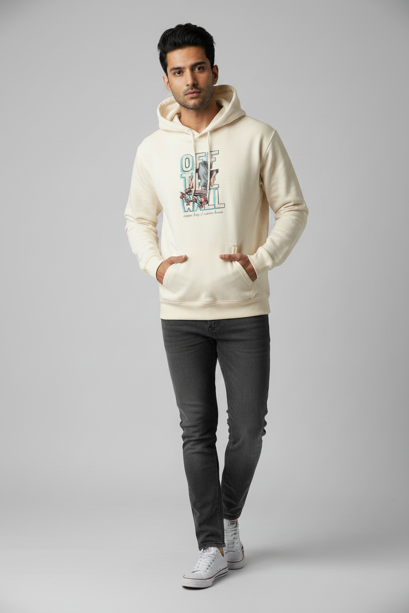 45 Front Left - Cream Off-White