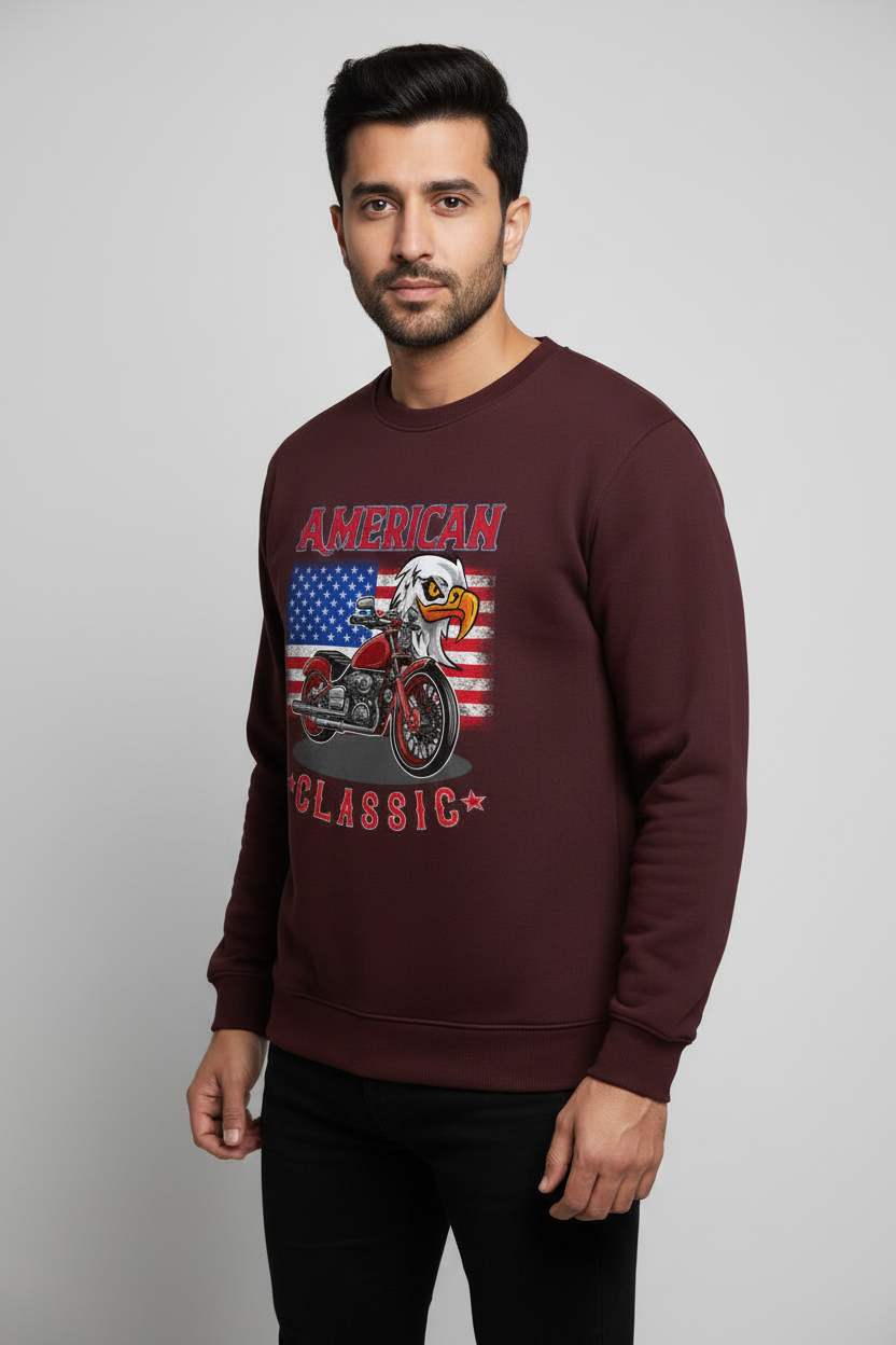 45 Front Left Maroon