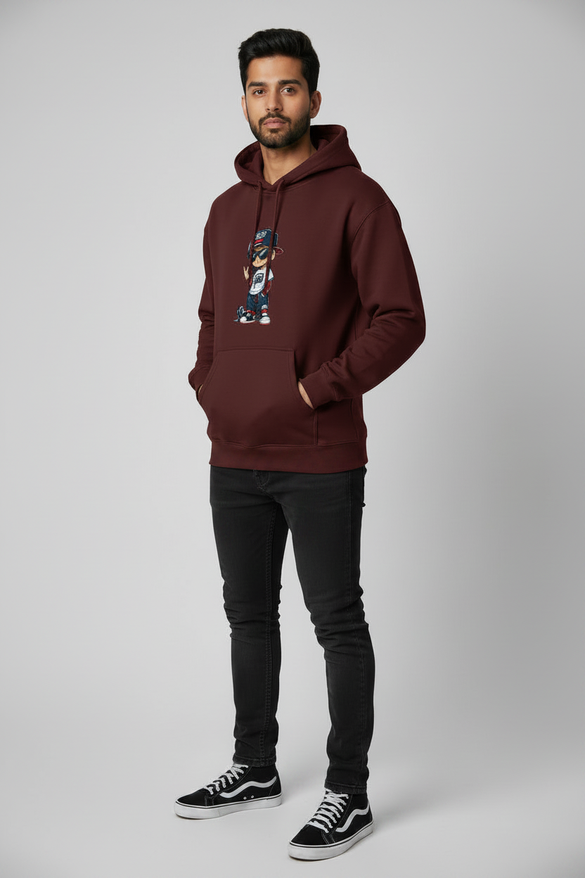 45 Front Left Maroon