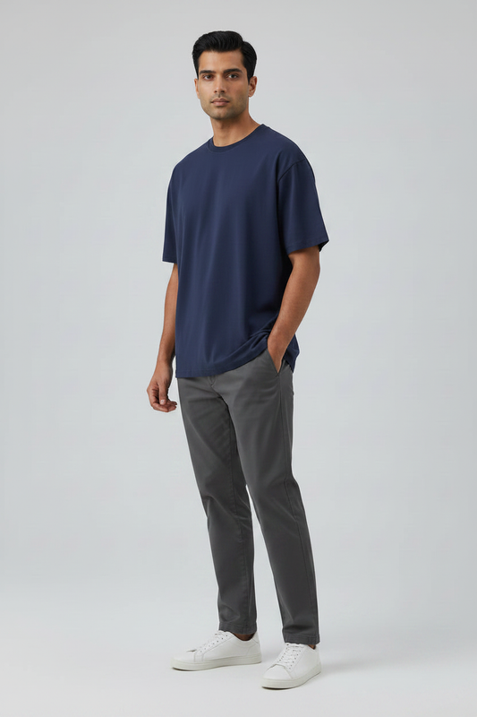 45° Front Left – Navy Blue