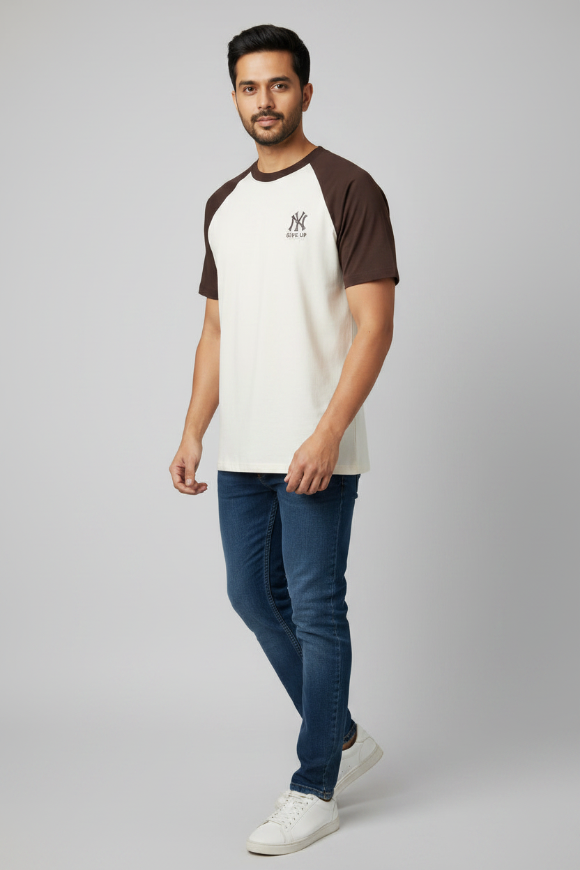 45 Front Left - Off-white/Brown