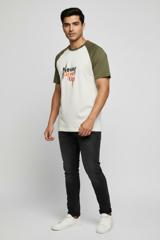 45 Front Left - Off-white/Olive