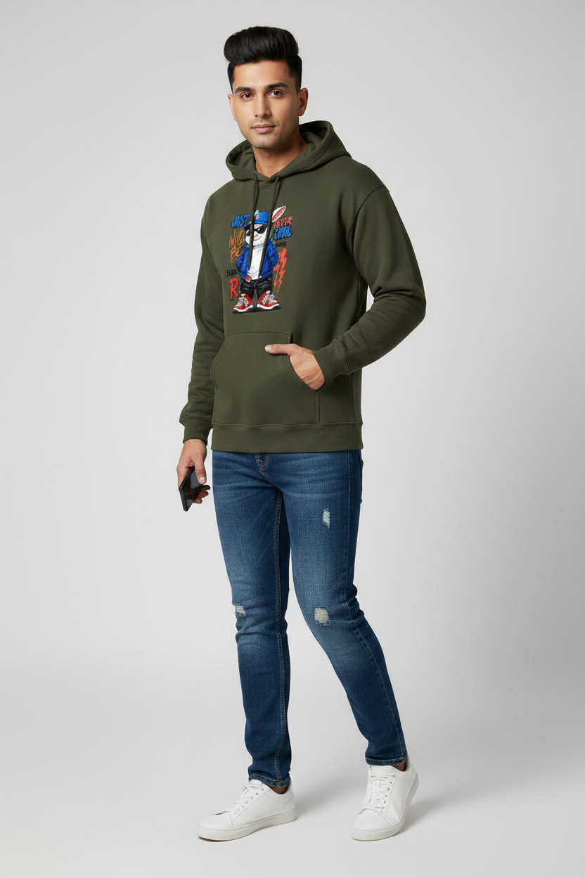 45 Front Left - Olive Green