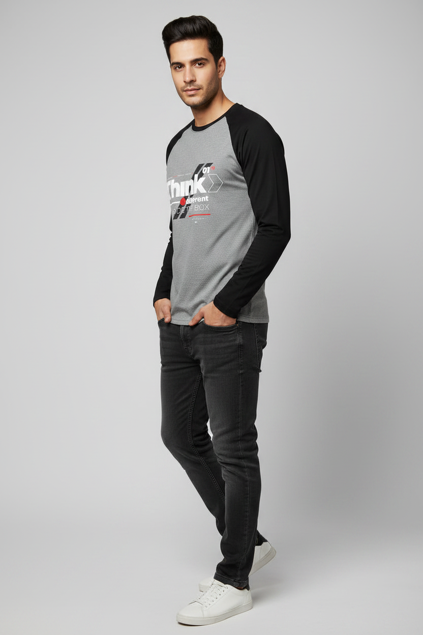 45 Front Right - Charcoal Melange