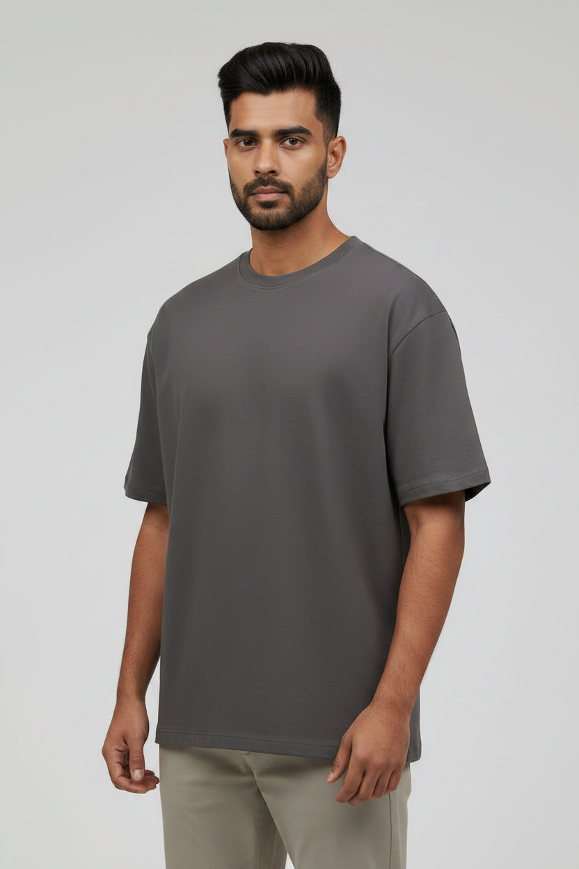 45° Front Right – Grey Melange