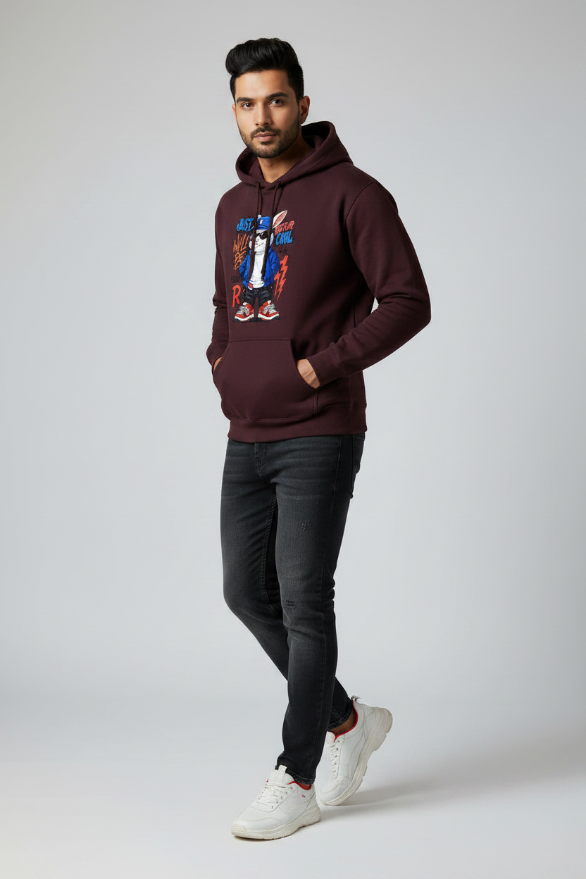 45 Front Right - Maroon