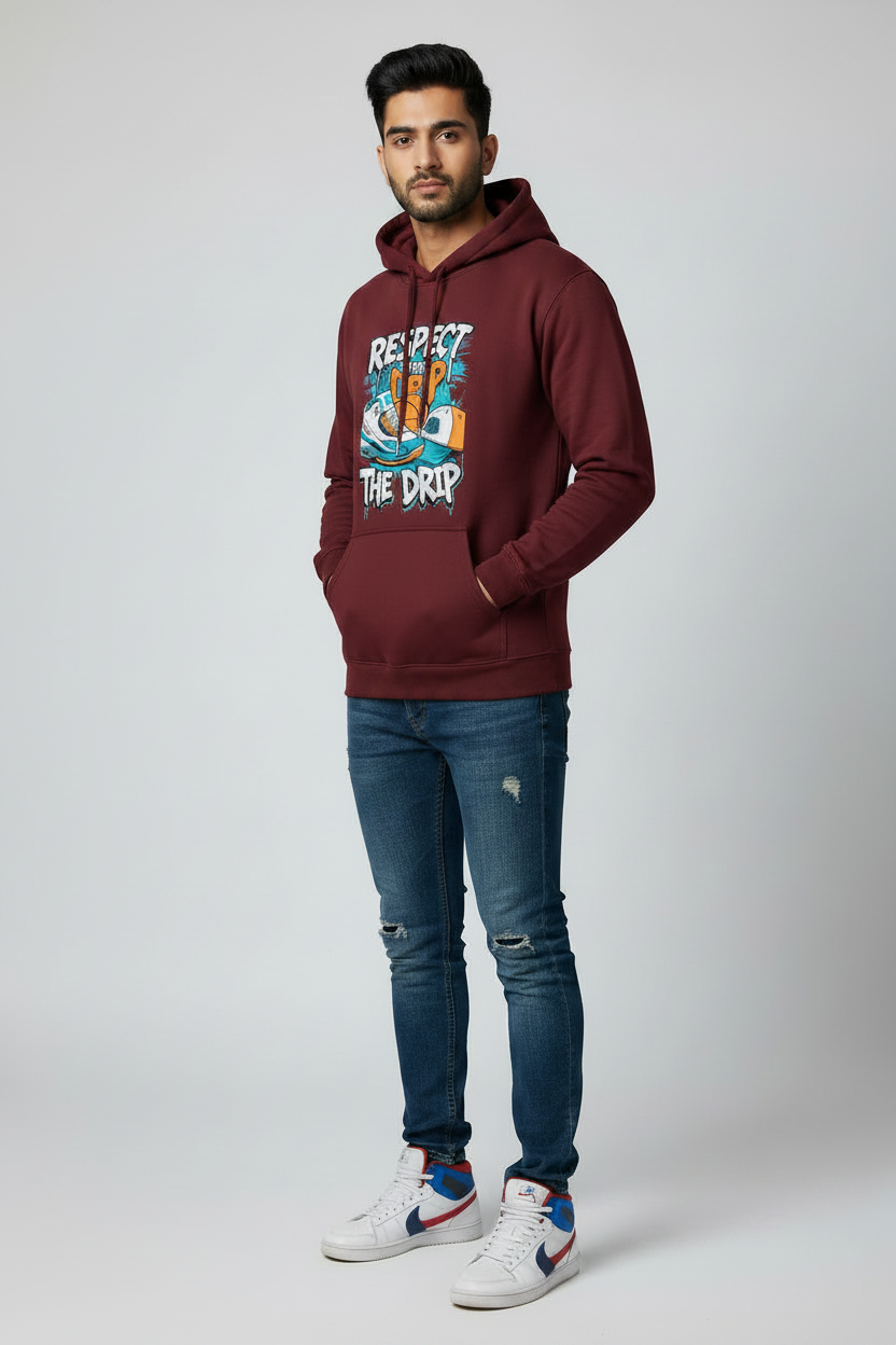 45 Front Right Maroon