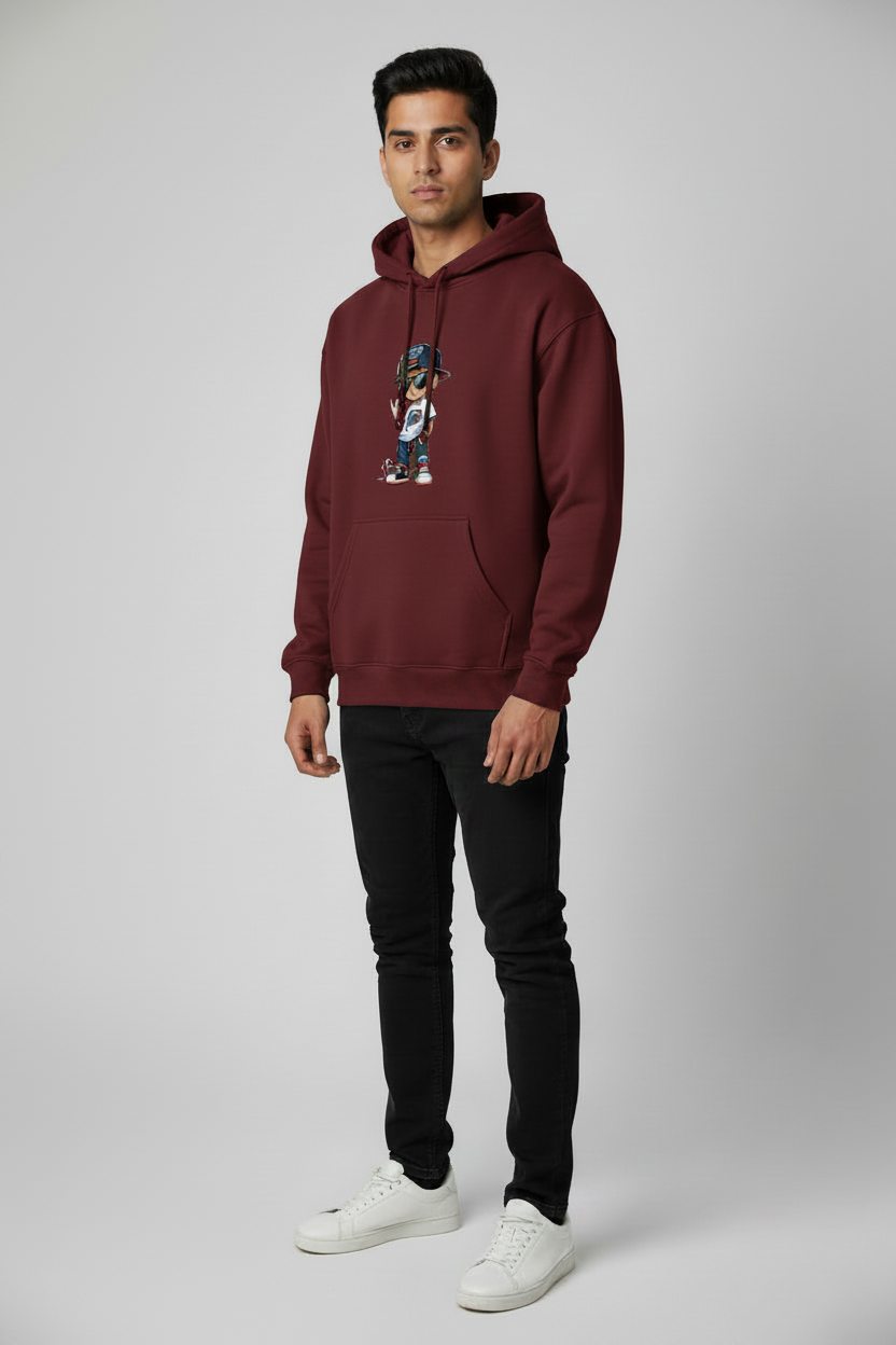 45 Front Right Maroon