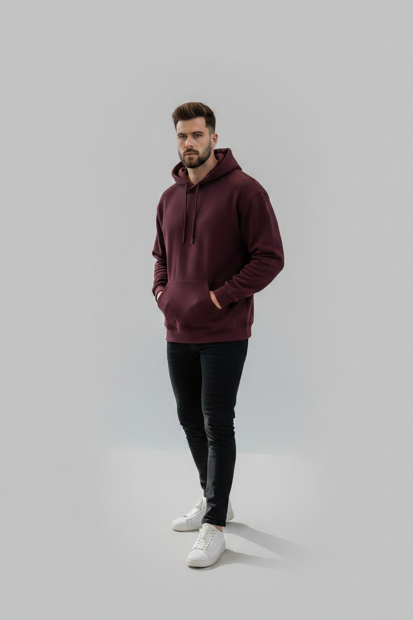 45° Front Right Maroon