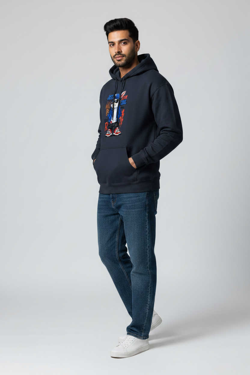 45 Front Right - Navy Blue