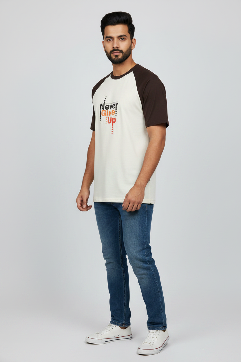45 Front Right - Off-white/Brown