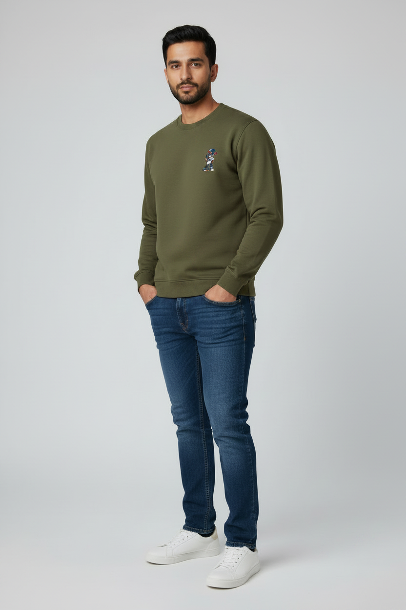 45 Front Right Olive