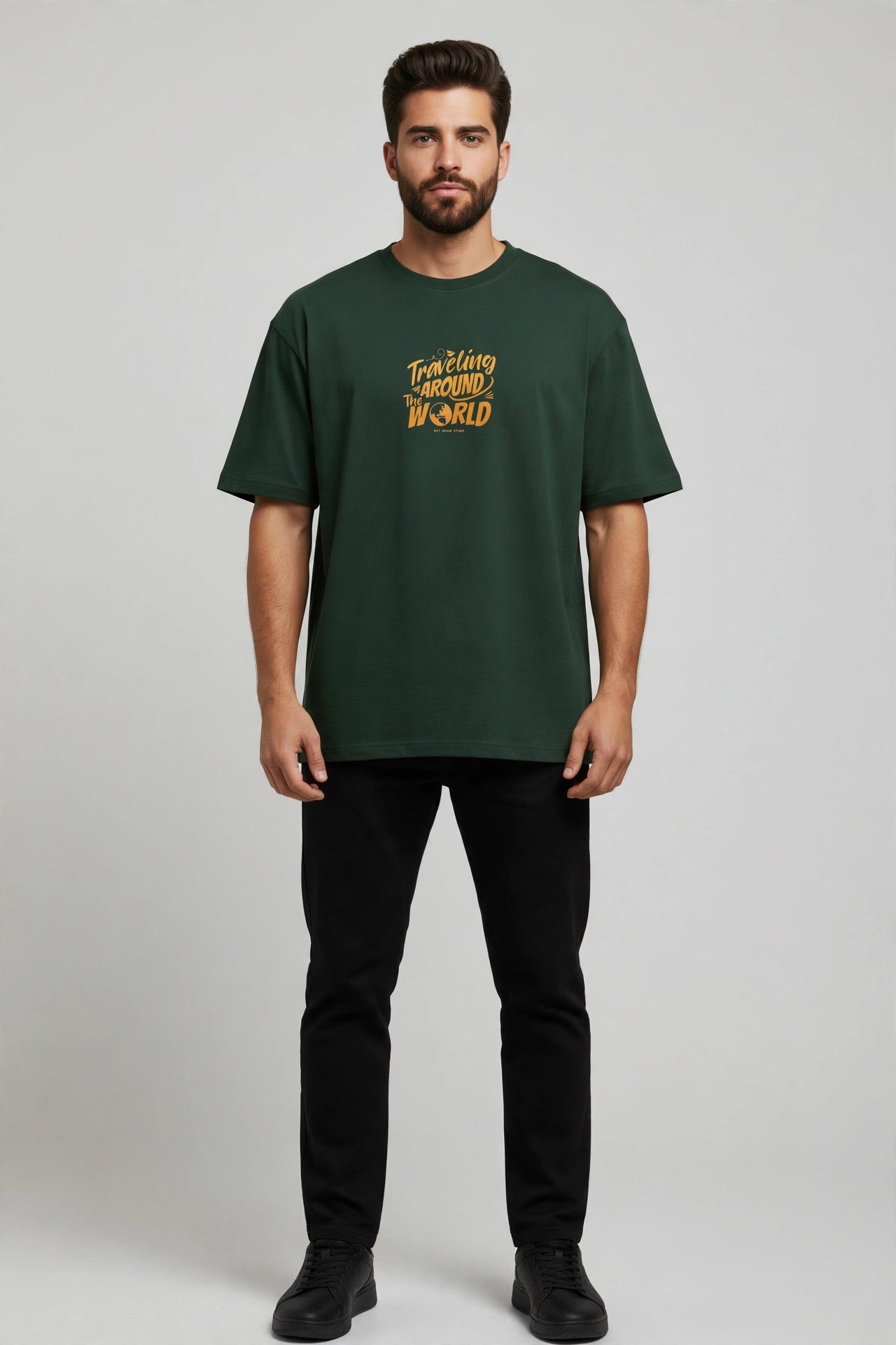 Travel Around The worldCrew T-Shirt