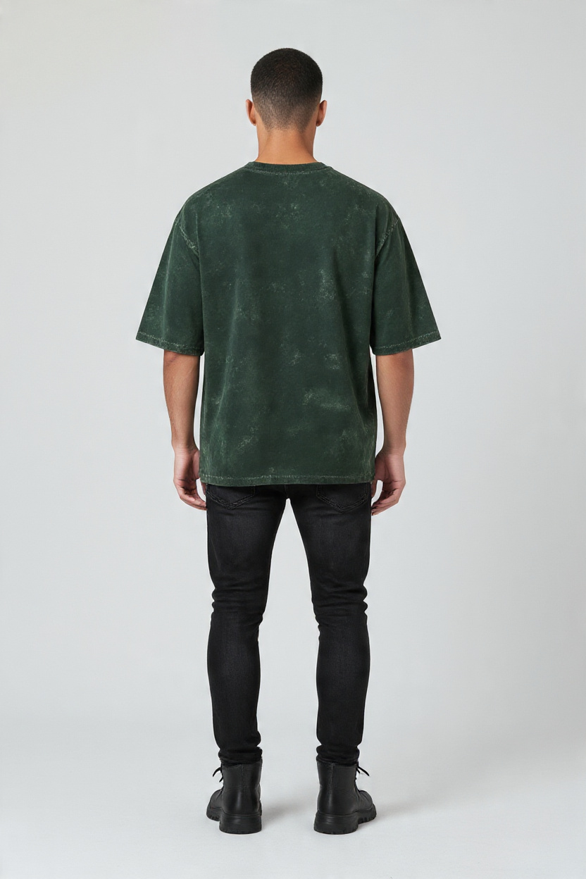 Acid Wash Oversized Tee