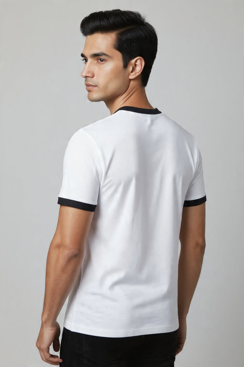 Printed Ringer T-Shirt