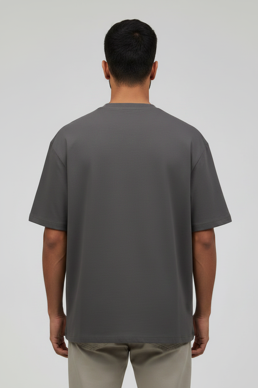Back View – Grey Melange