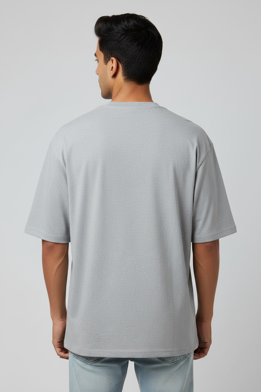 Back View – Grey Melange