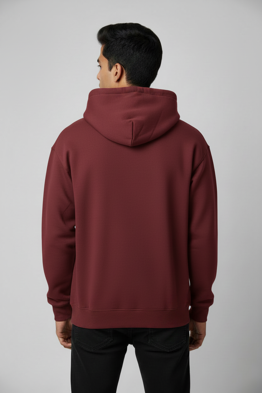 Back View Maroon