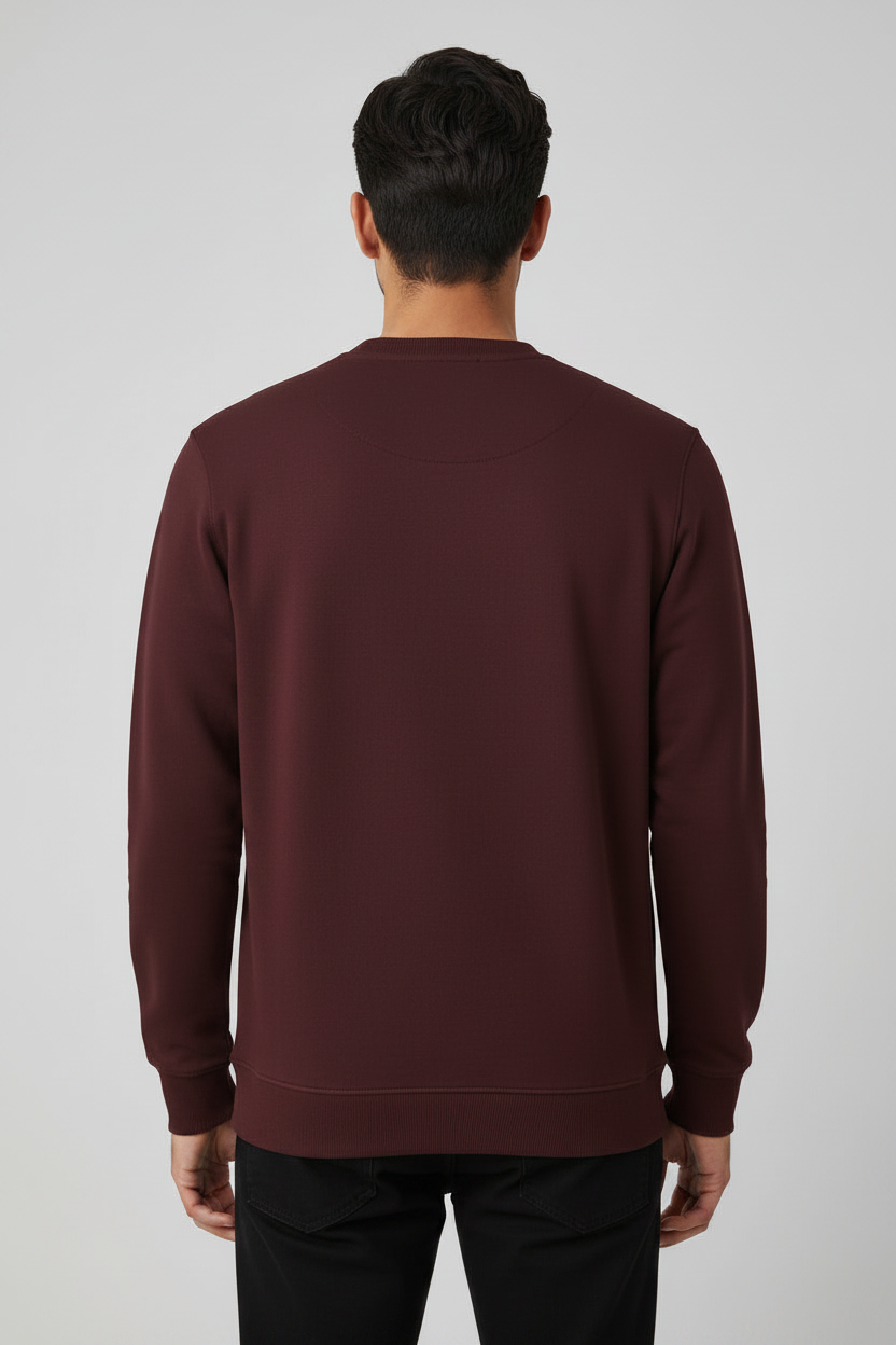 Back View Maroon