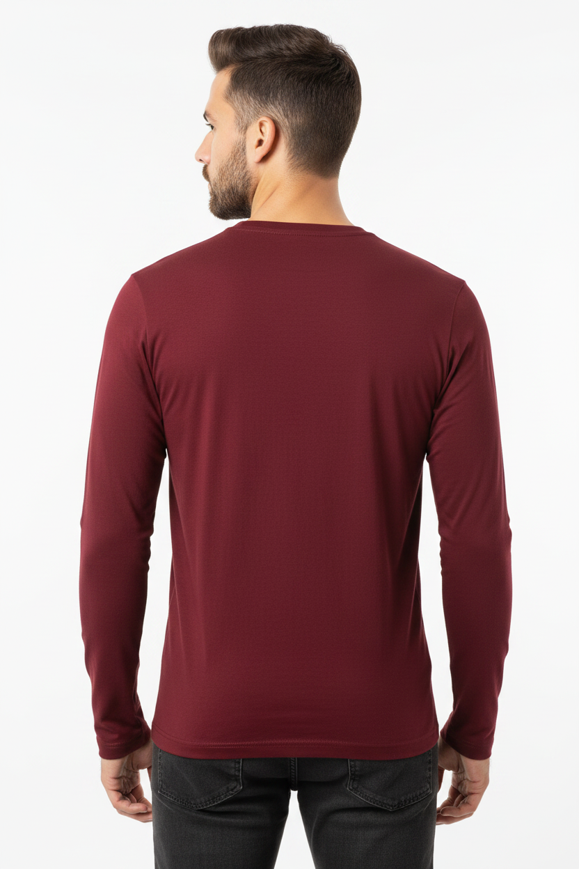 Back View - Maroon
