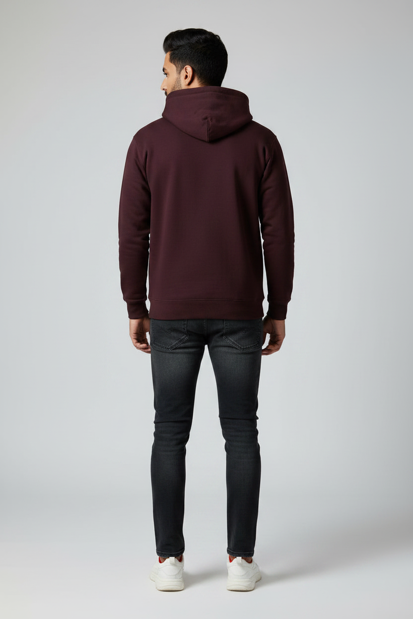 Back View - Maroon