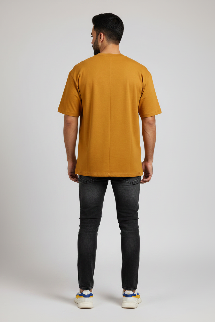 Back View – Mustard Yellow