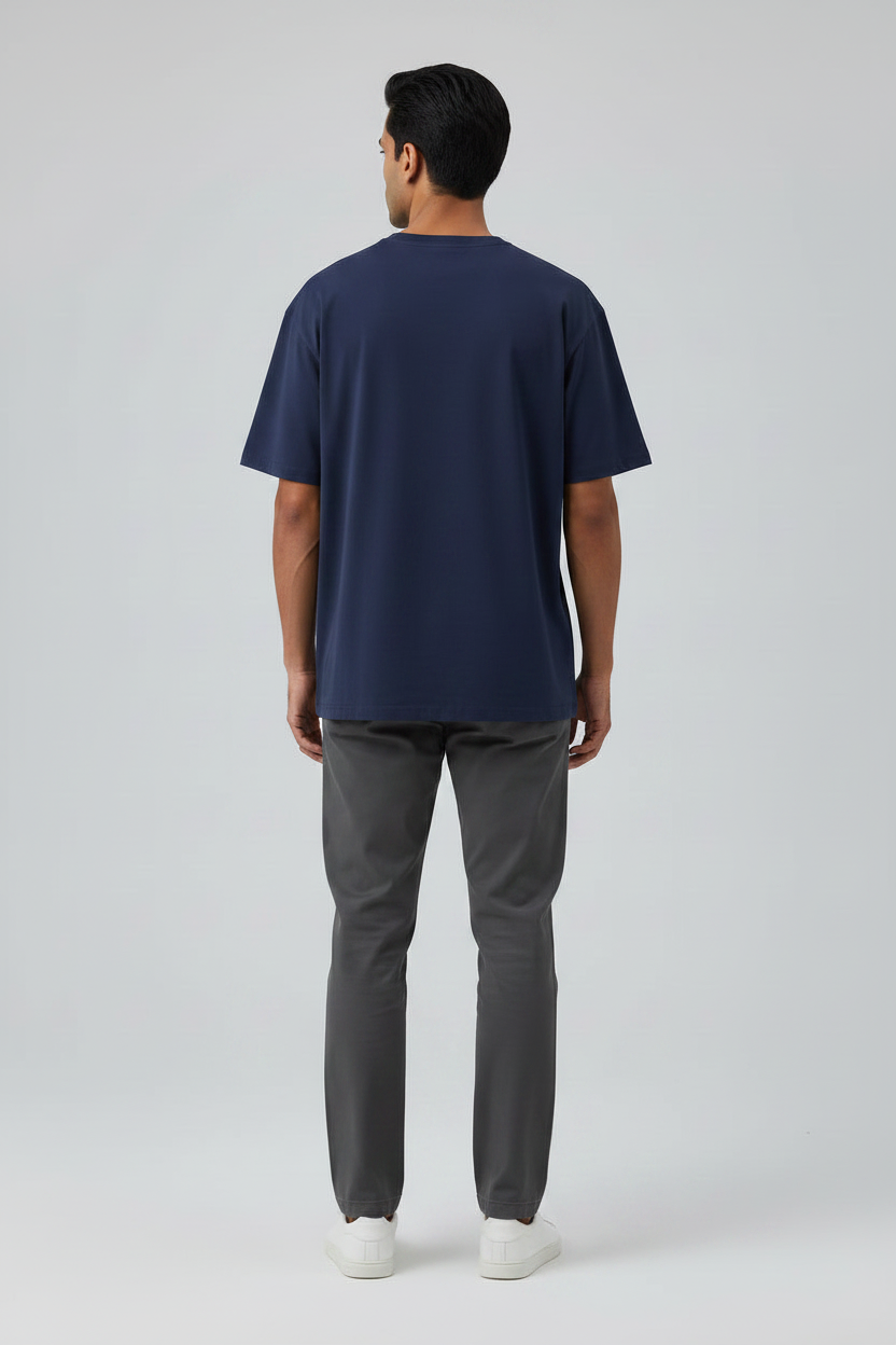 Back View – Navy Blue