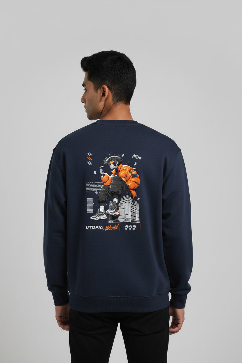 Back View Navy