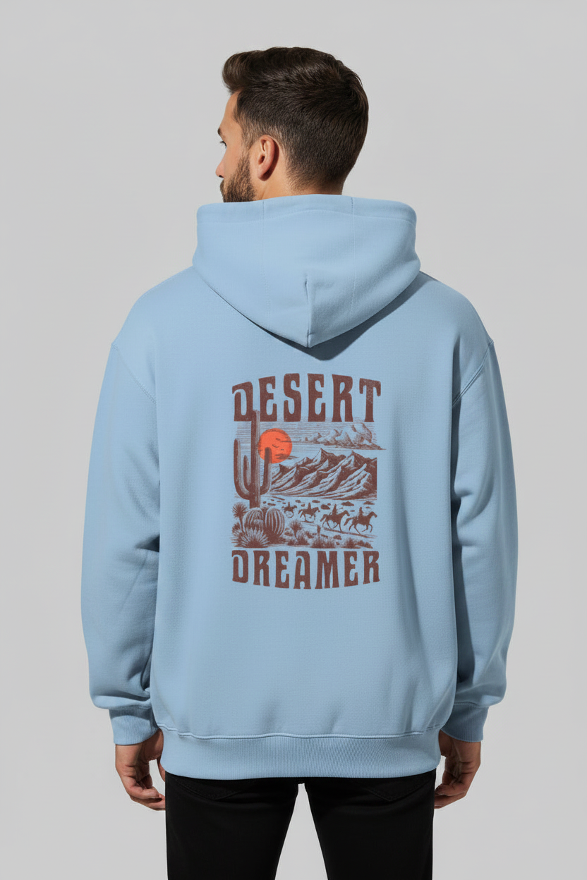 Back View Sky Blue
